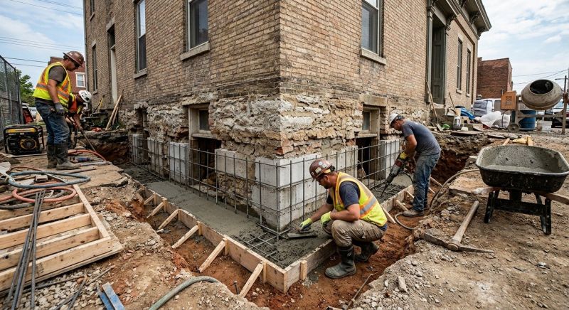 Underpinning Repair in New Haven, CT