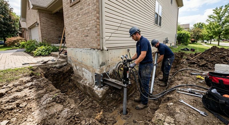 Settling Foundation Service in West Haven, CT